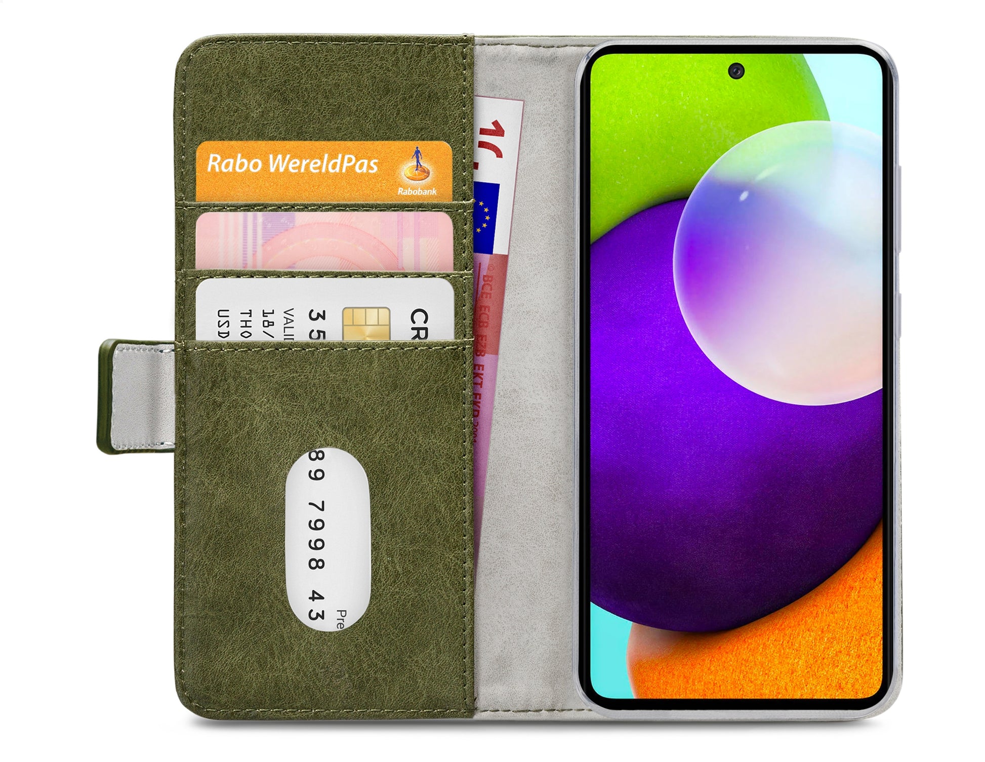 Mobilize Elite Gelly Wallet Book Case Samsung Galaxy A52/A52 5G/A52S 5G Green