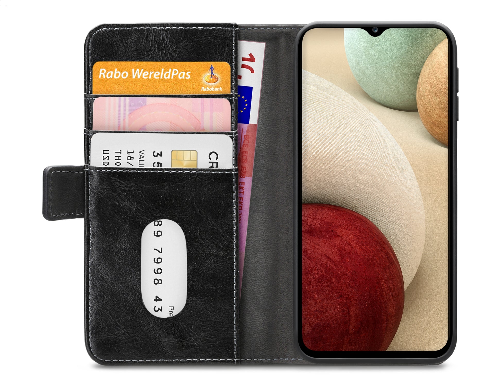 Mobilize Elite Gelly Wallet Book Case Samsung Galaxy A12/M12 Black