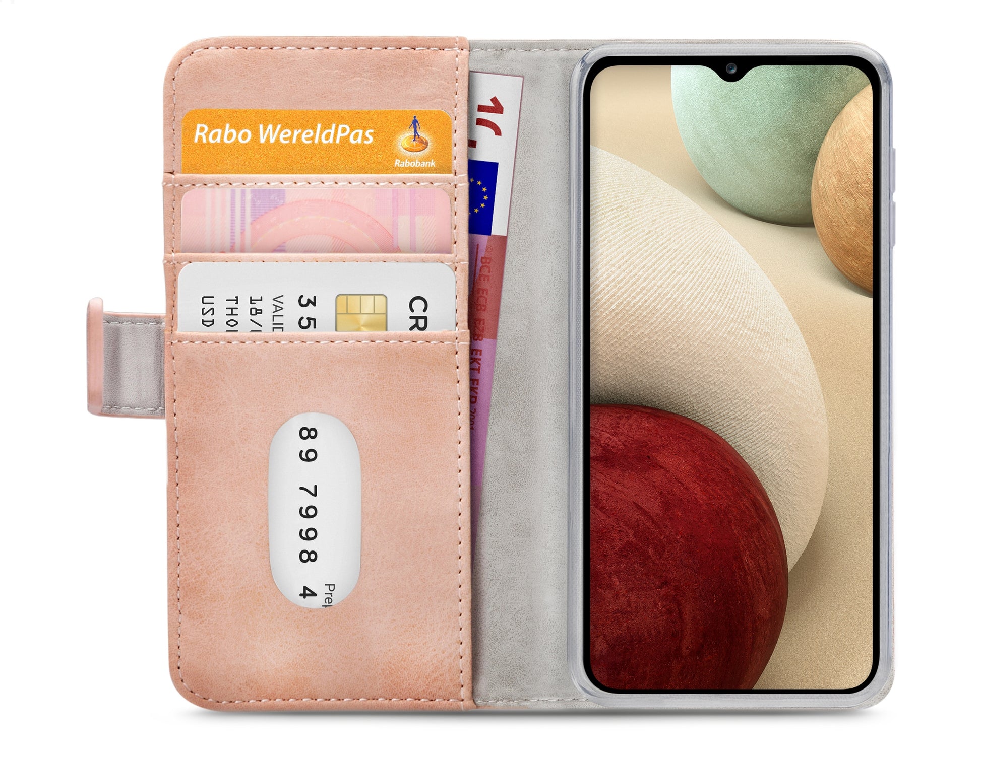 Mobilize Elite Gelly Wallet Book Case Samsung Galaxy A12/M12 Soft Pink