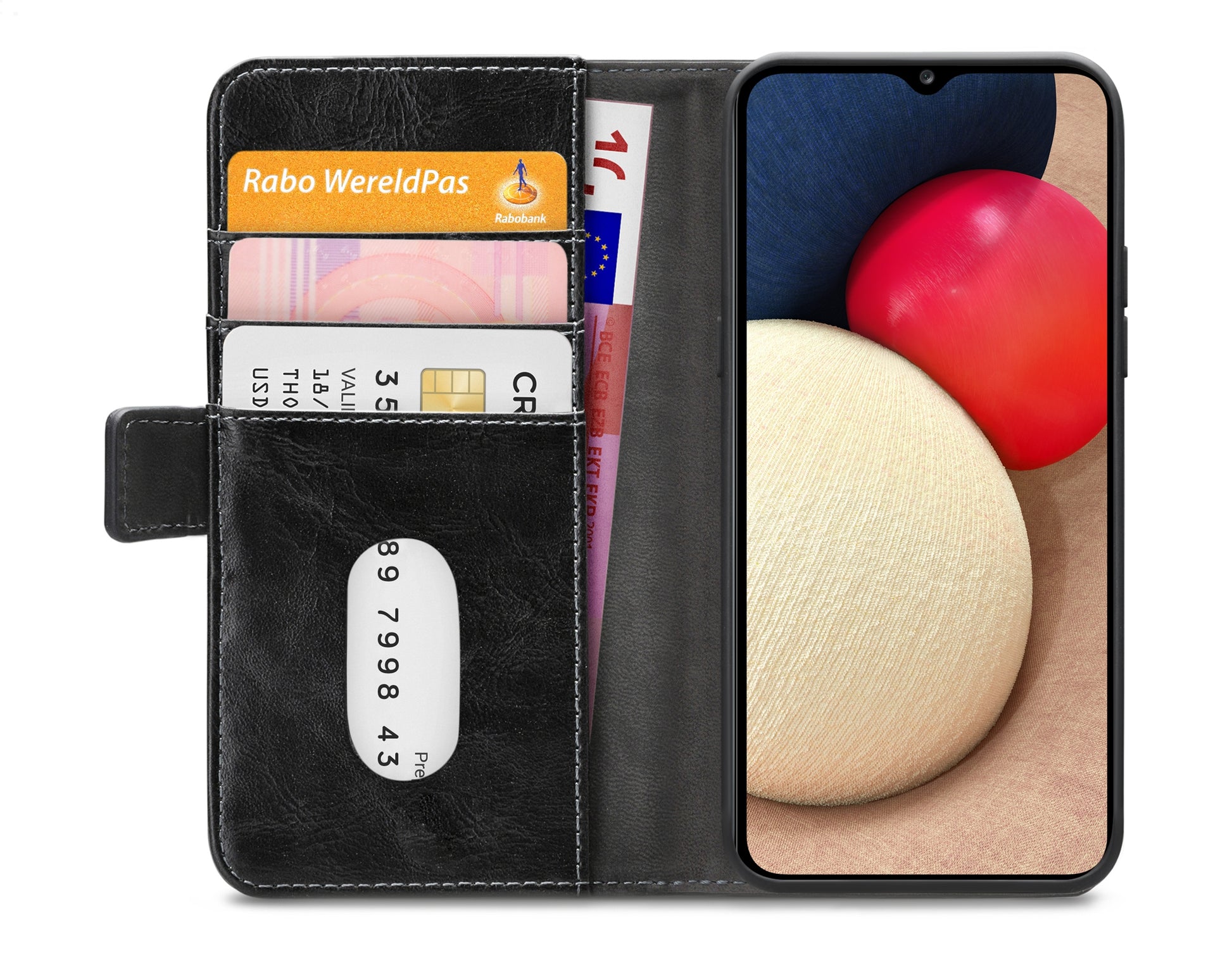 Mobilize Elite Gelly Wallet Book Case Samsung Galaxy A02S Black