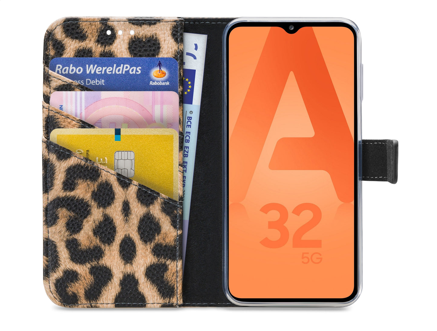 My Style Flex Wallet For Samsung Galaxy A32 5G Leopard