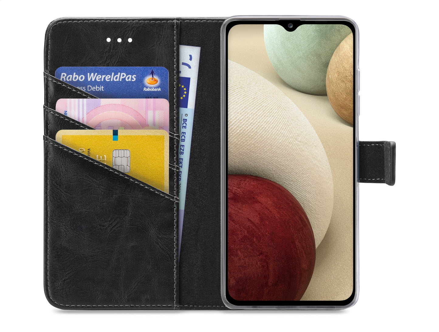 My Style Flex Wallet For Samsung Galaxy A12/M12 Black