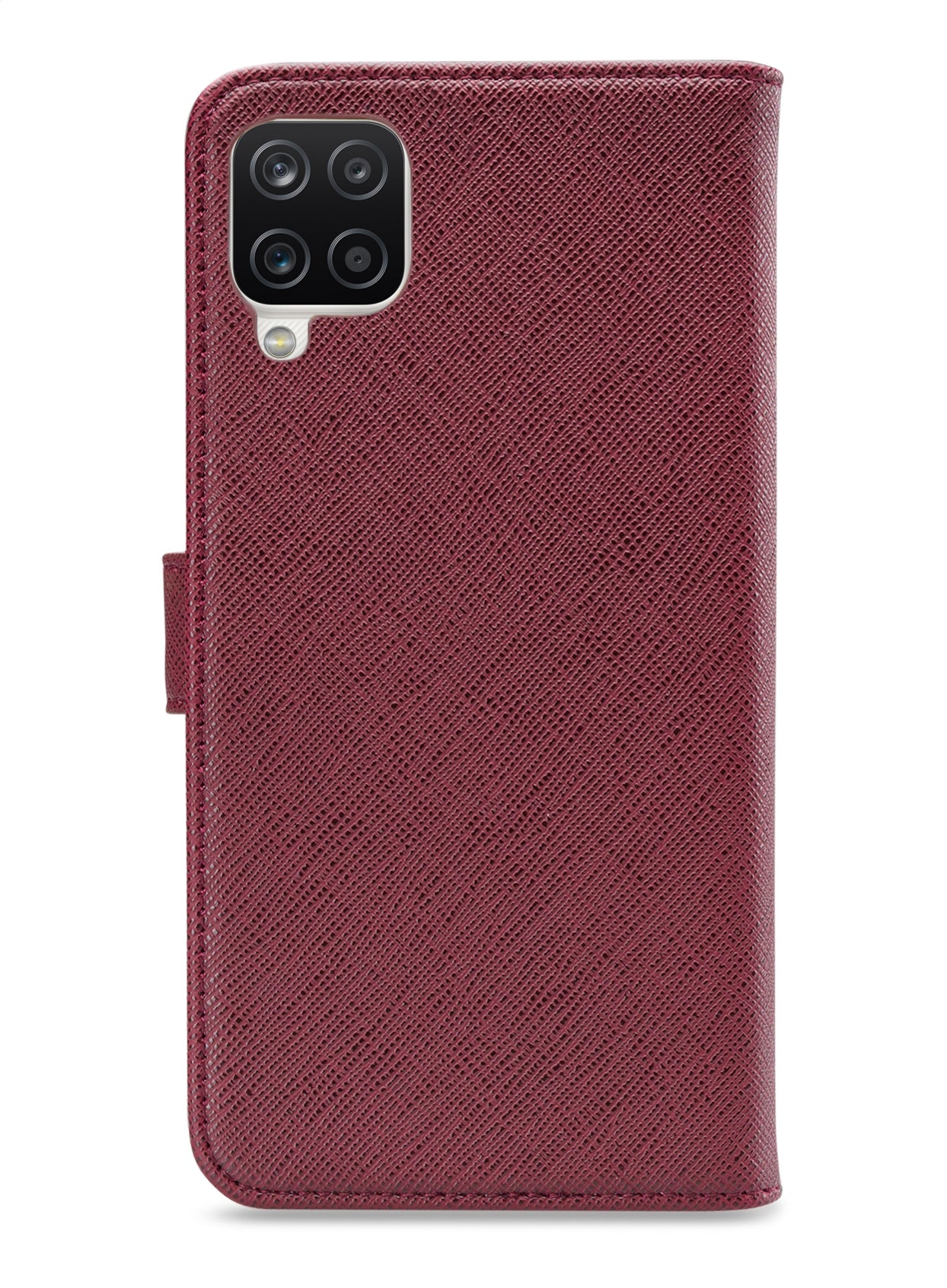 My Style Flex Wallet For Samsung Galaxy A12/M12 Bordeaux