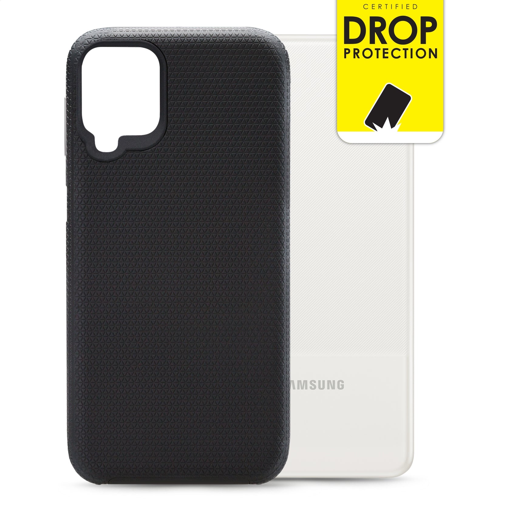 My Style Tough Case For Samsung Galaxy A12/M12 Black