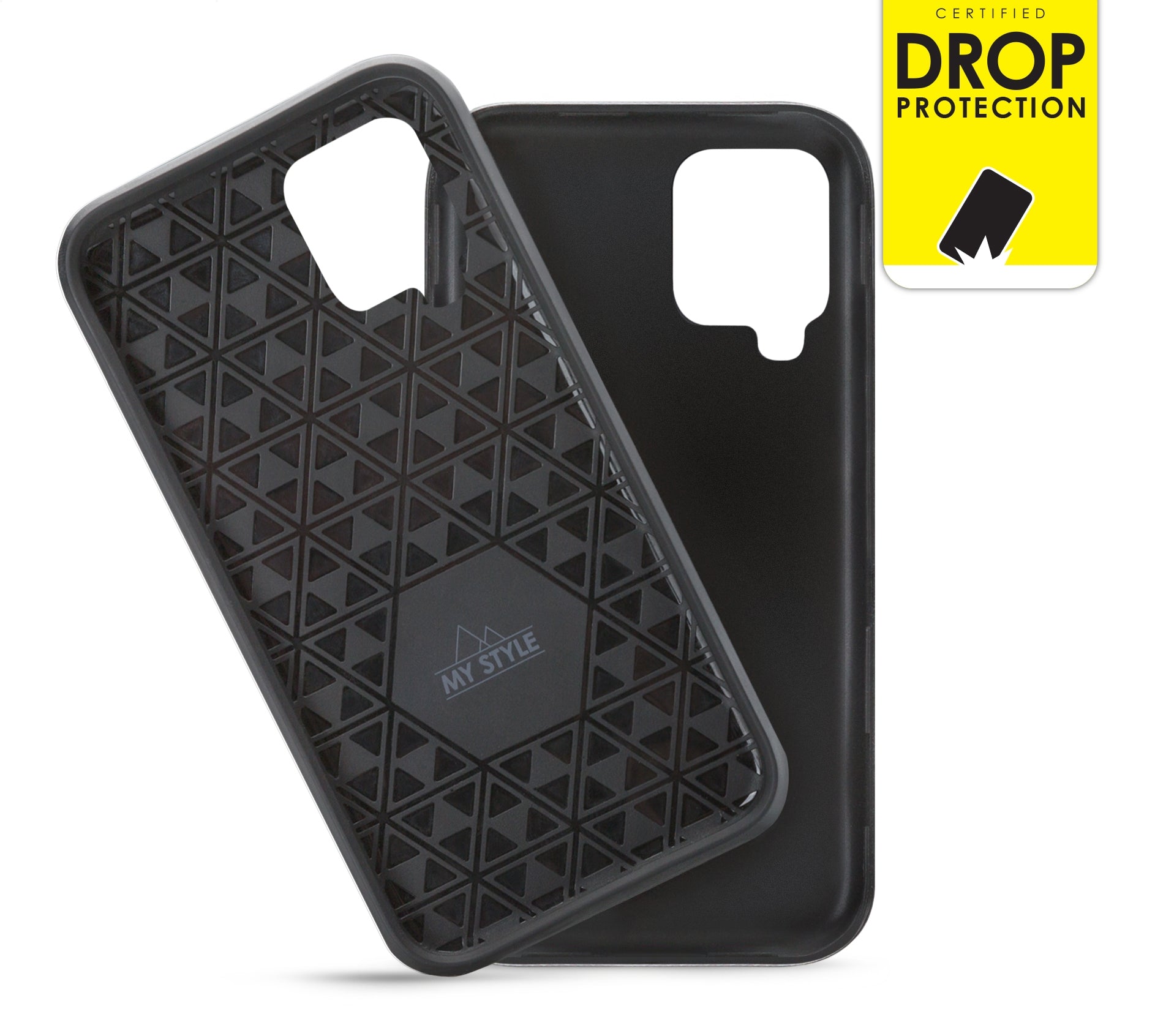 My Style Tough Case For Samsung Galaxy A12/M12 Black
