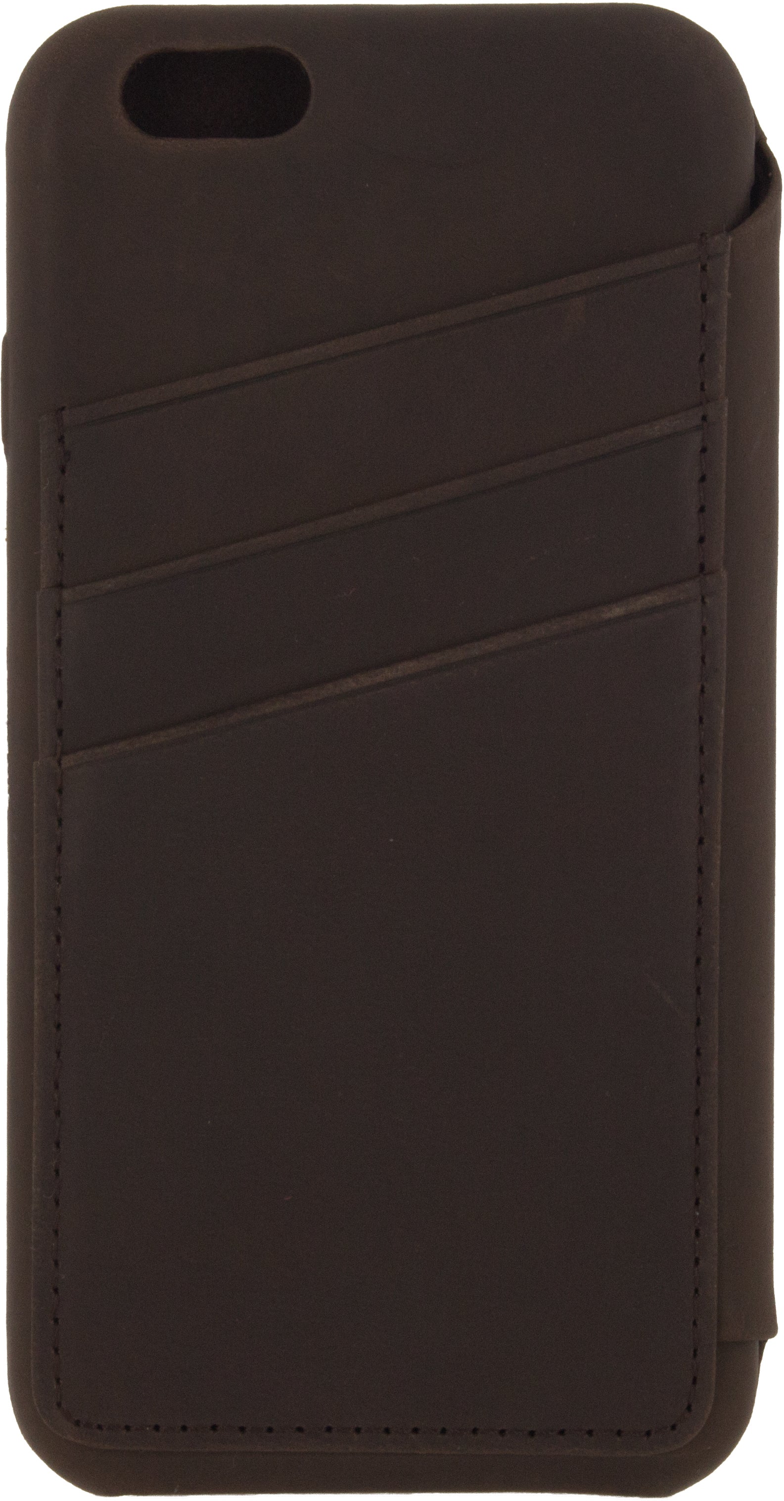 Senza Raw Skinny Leather Wallet Apple Iphone 6/6S Chestnut Brown