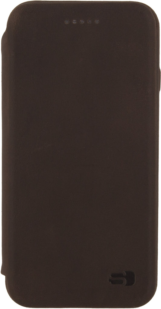Senza Raw Skinny Leather Wallet Apple Iphone 7 Plus/8 Plus Chestnut Brown