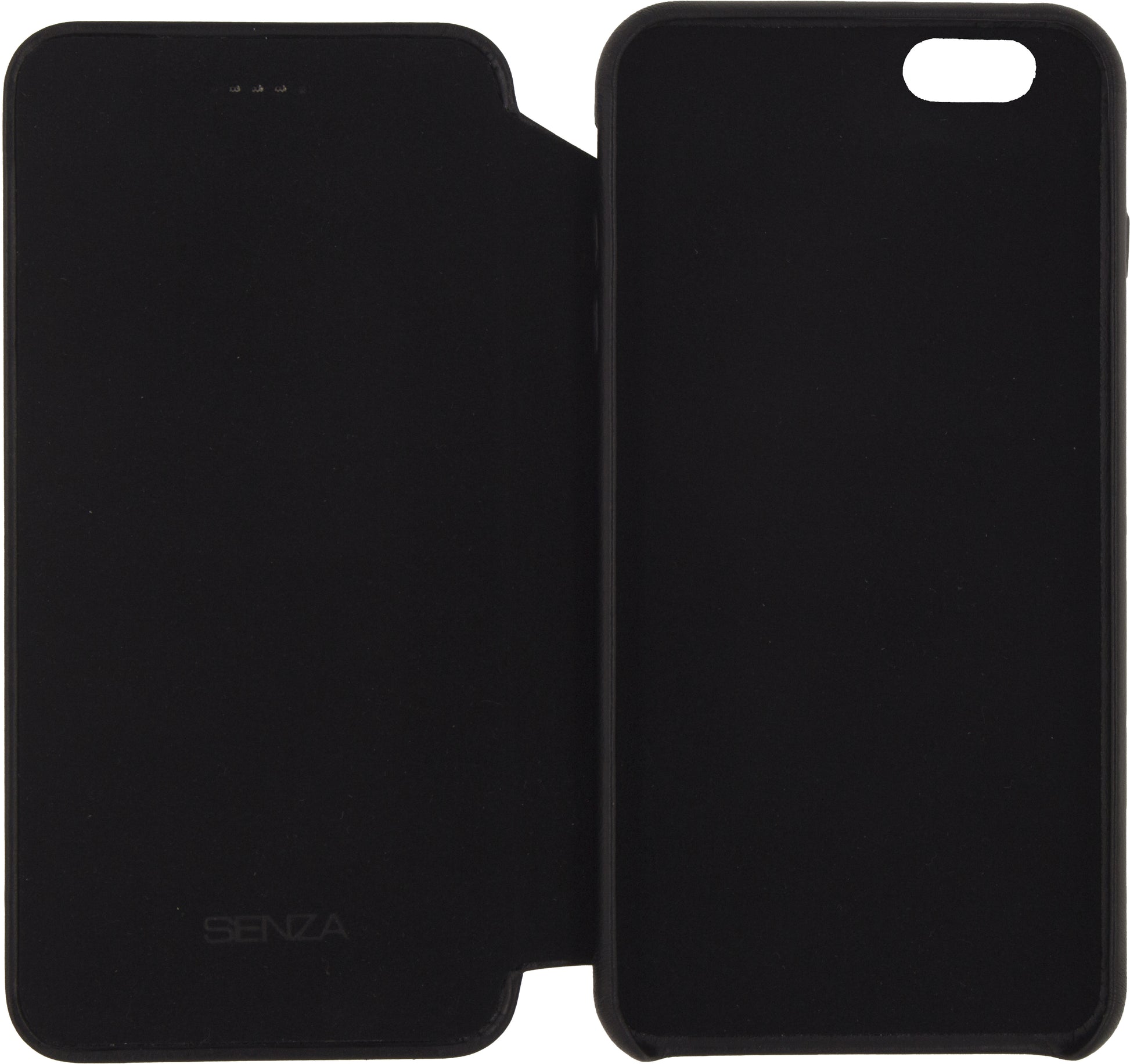 Senza Pure Skinny Leather Wallet Apple Iphone 6/6S Deep Black