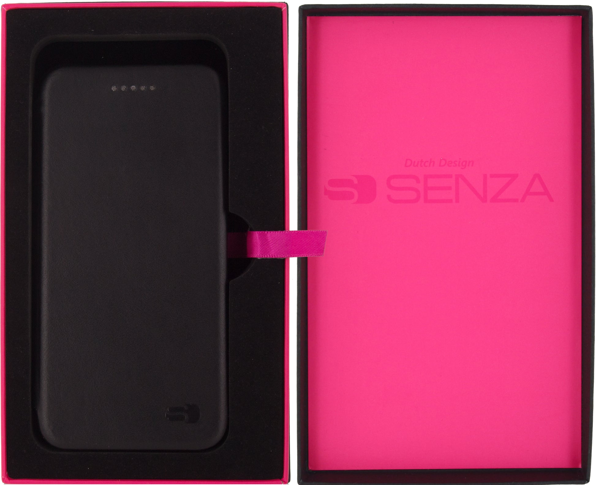 Senza Pure Skinny Leather Wallet Apple Iphone 6/6S Deep Black