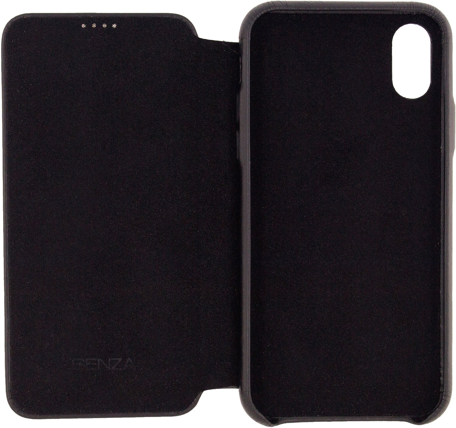 Senza Pure Skinny Leather Wallet Apple Iphone X/Xs Black