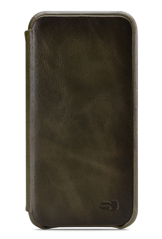 Senza Desire Skinny Leather Wallet Apple Iphone X/Xs Burned Olive