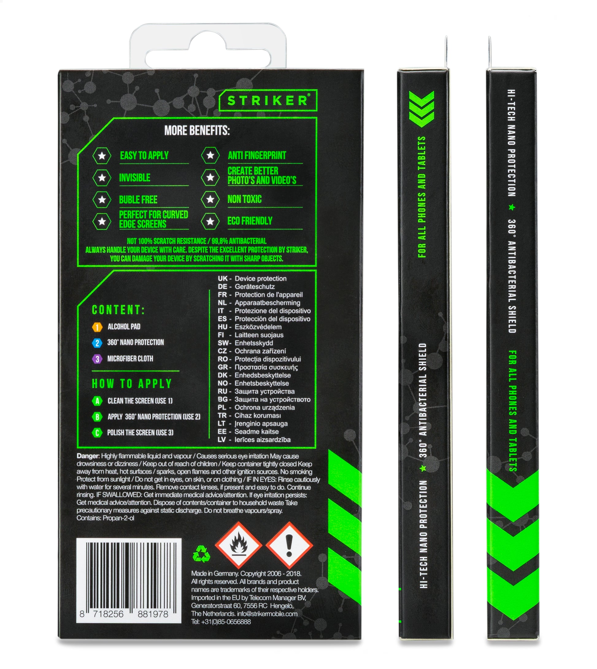 Striker 360 High Tech Nano Protection