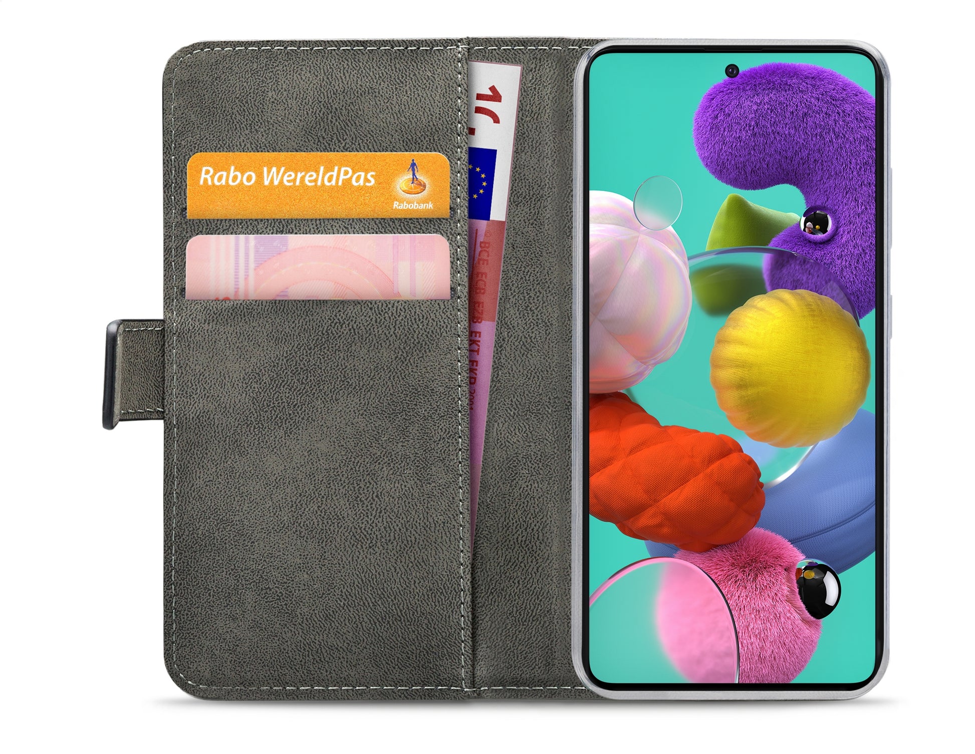 Mobilize Classic Gelly Wallet Book Case Samsung Galaxy A51 5G Black
