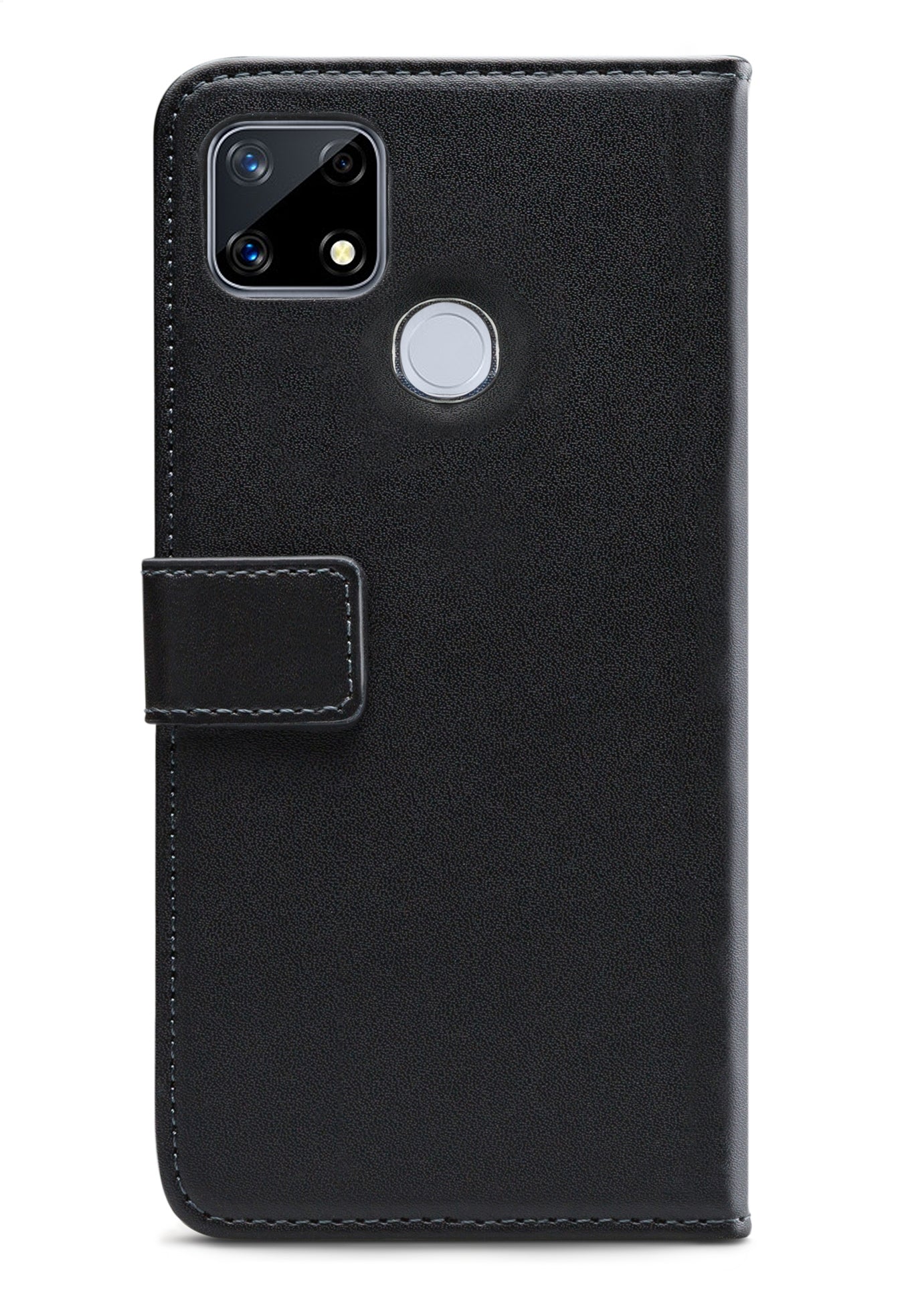 Mobilize Classic Gelly Wallet Book Case Realme 7I/C12/C15 Black