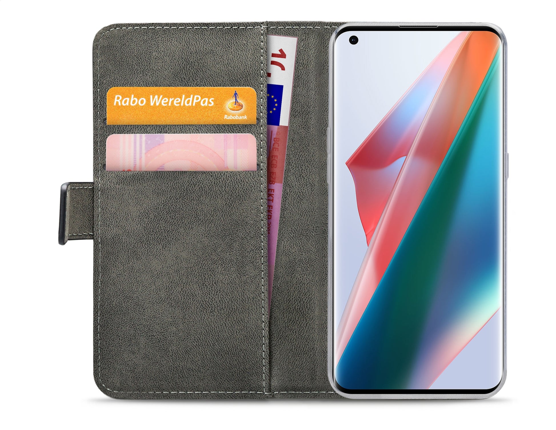 Mobilize Classic Gelly Wallet Book Case Oppo Find X3/X3 Pro Black