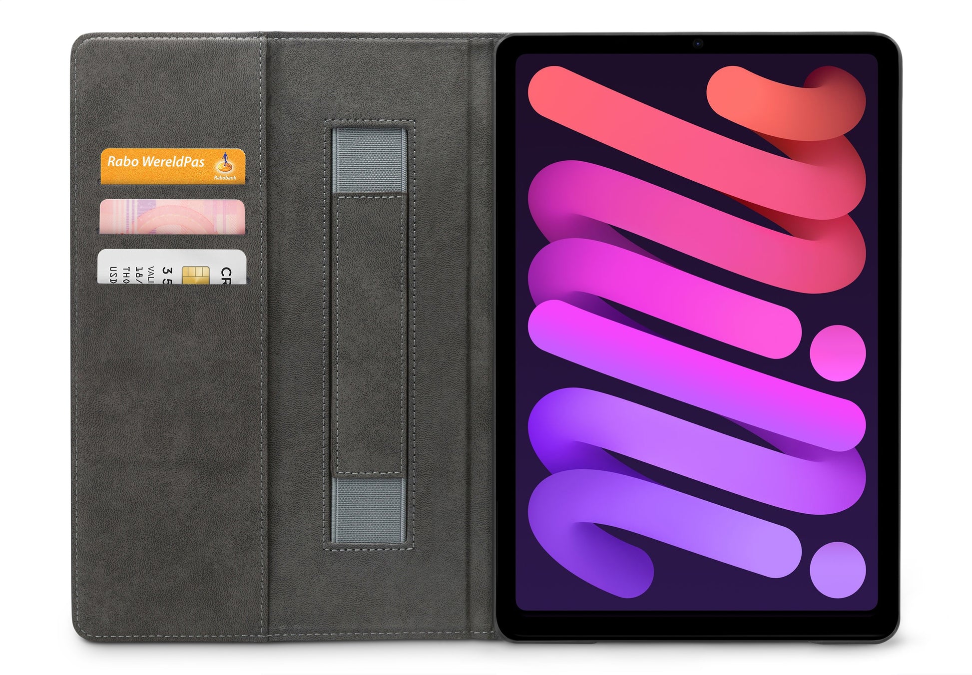 Mobilize Premium Folio Case Apple Ipad Mini 6 (2021)/Mini (2024) Black