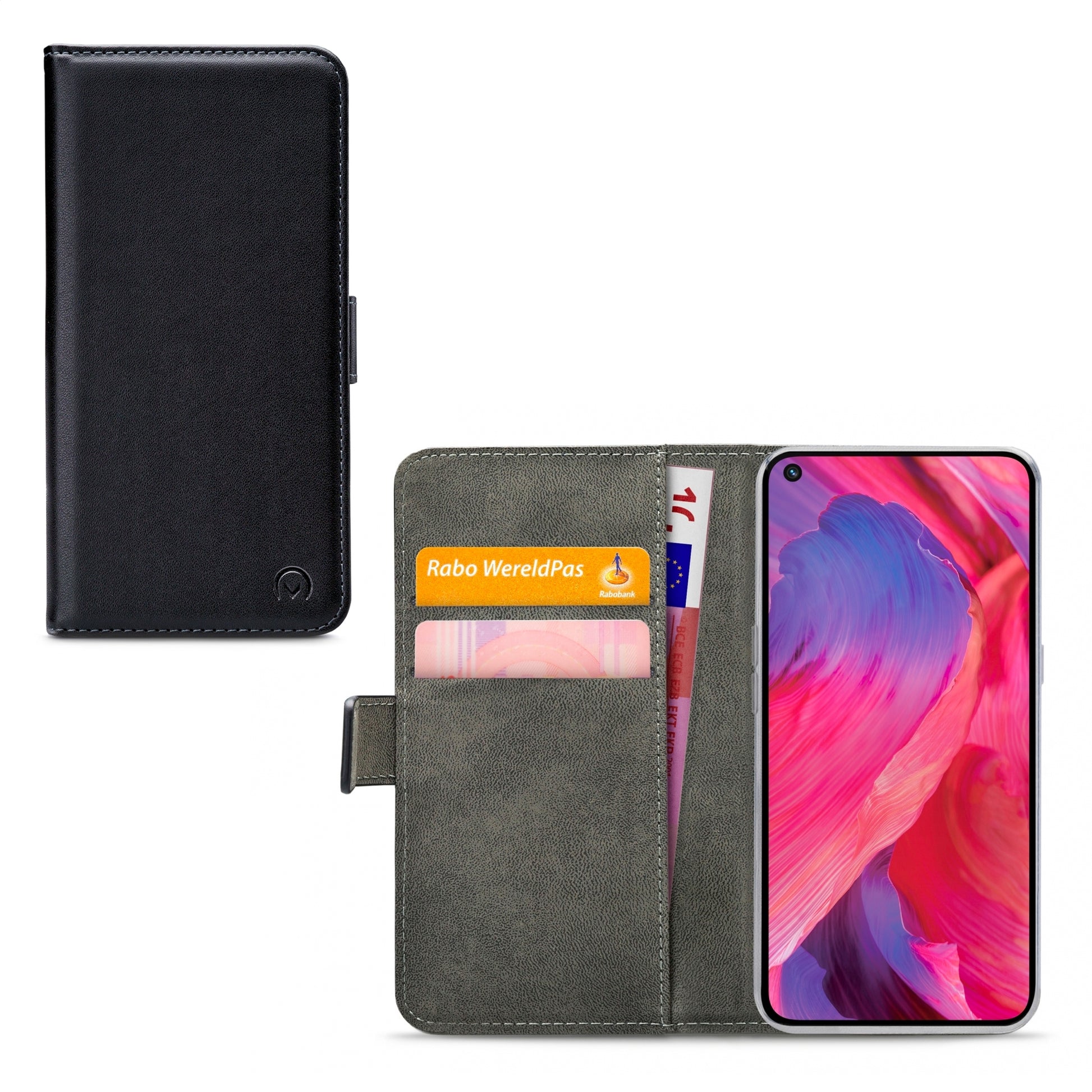 Mobilize Classic Gelly Wallet Book Case Oppo A54 5G/A74 5G Black