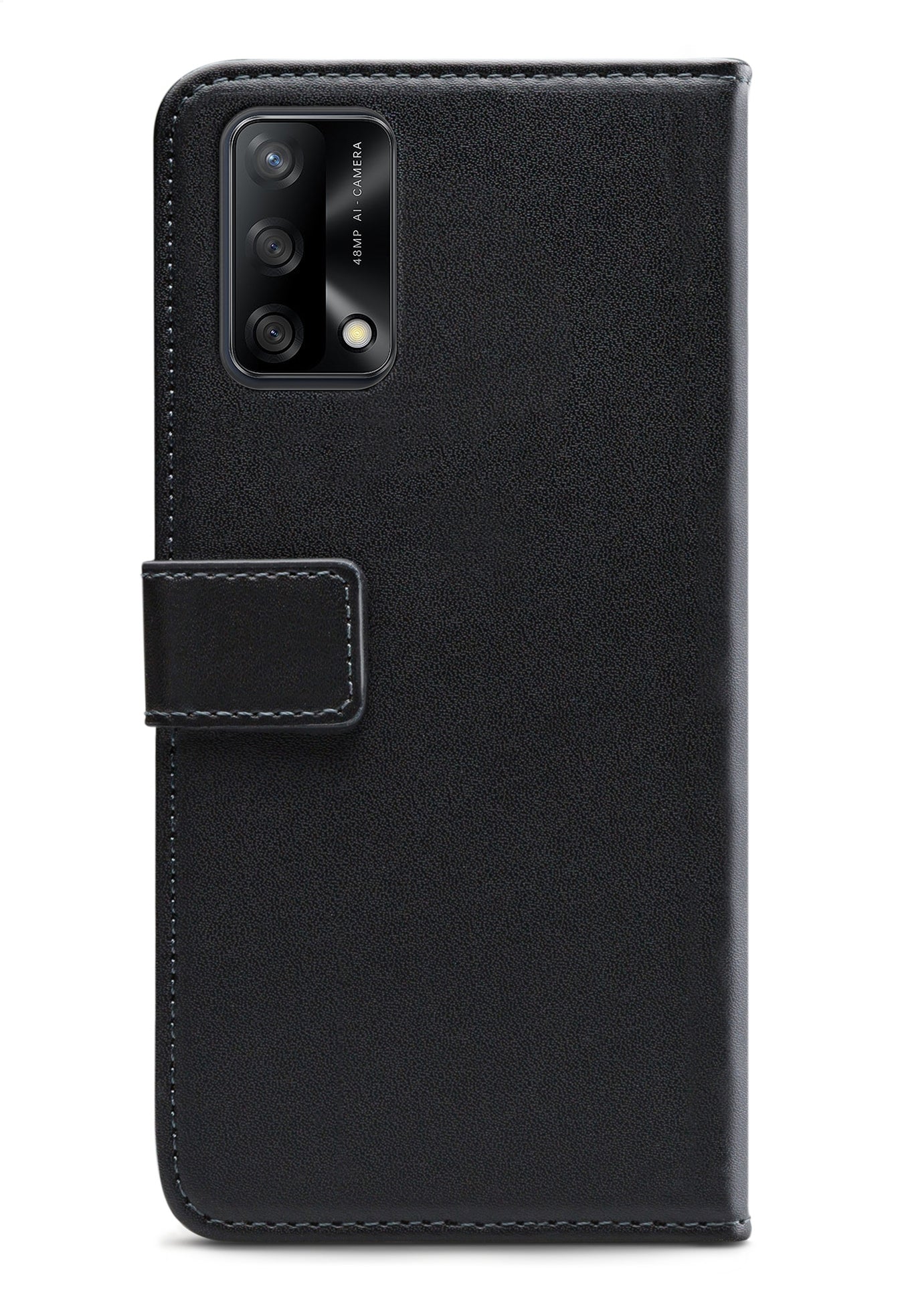 Mobilize Classic Gelly Wallet Book Case Oppo A74 4G Black