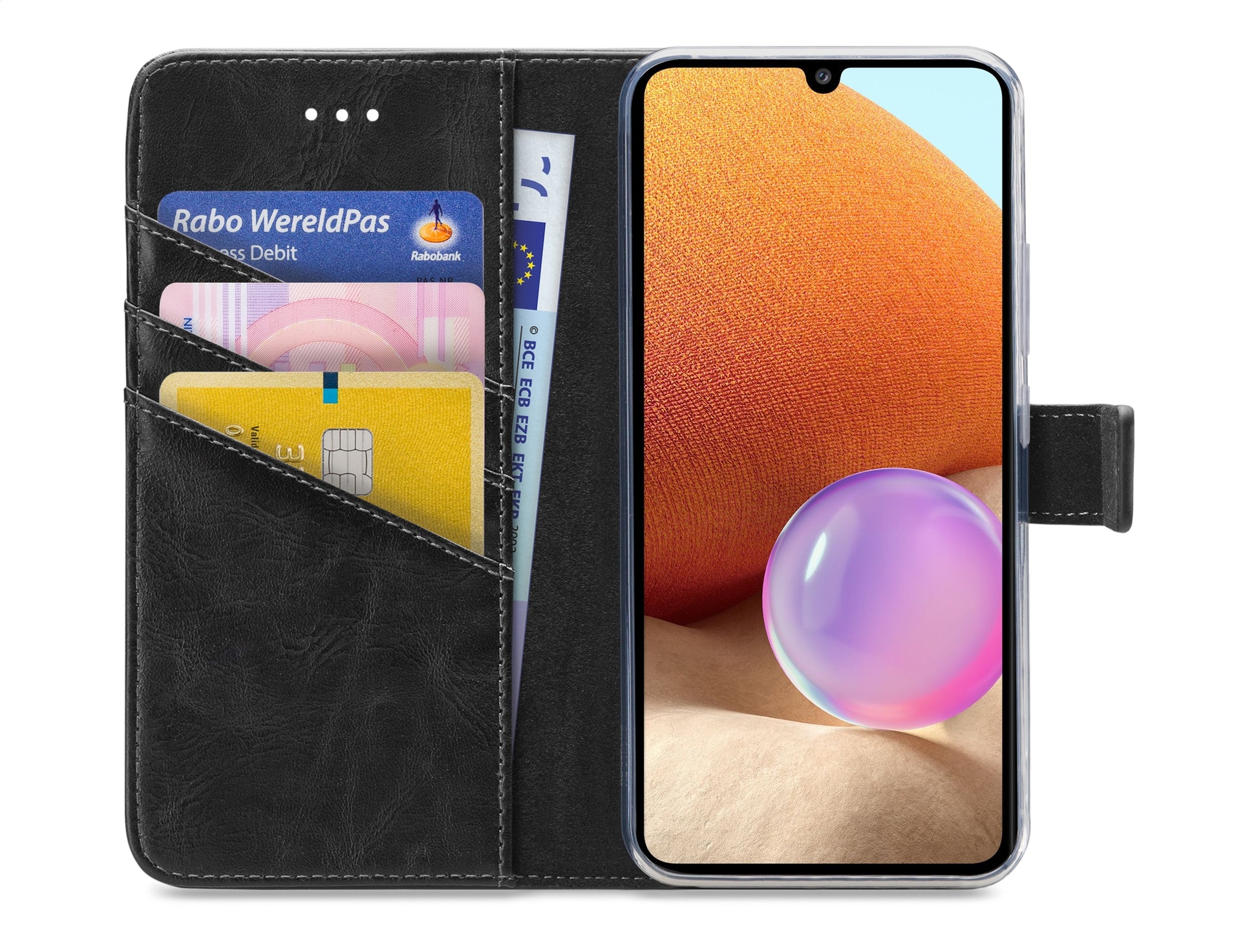 My Style Flex Wallet For Samsung Galaxy A32 4G Black