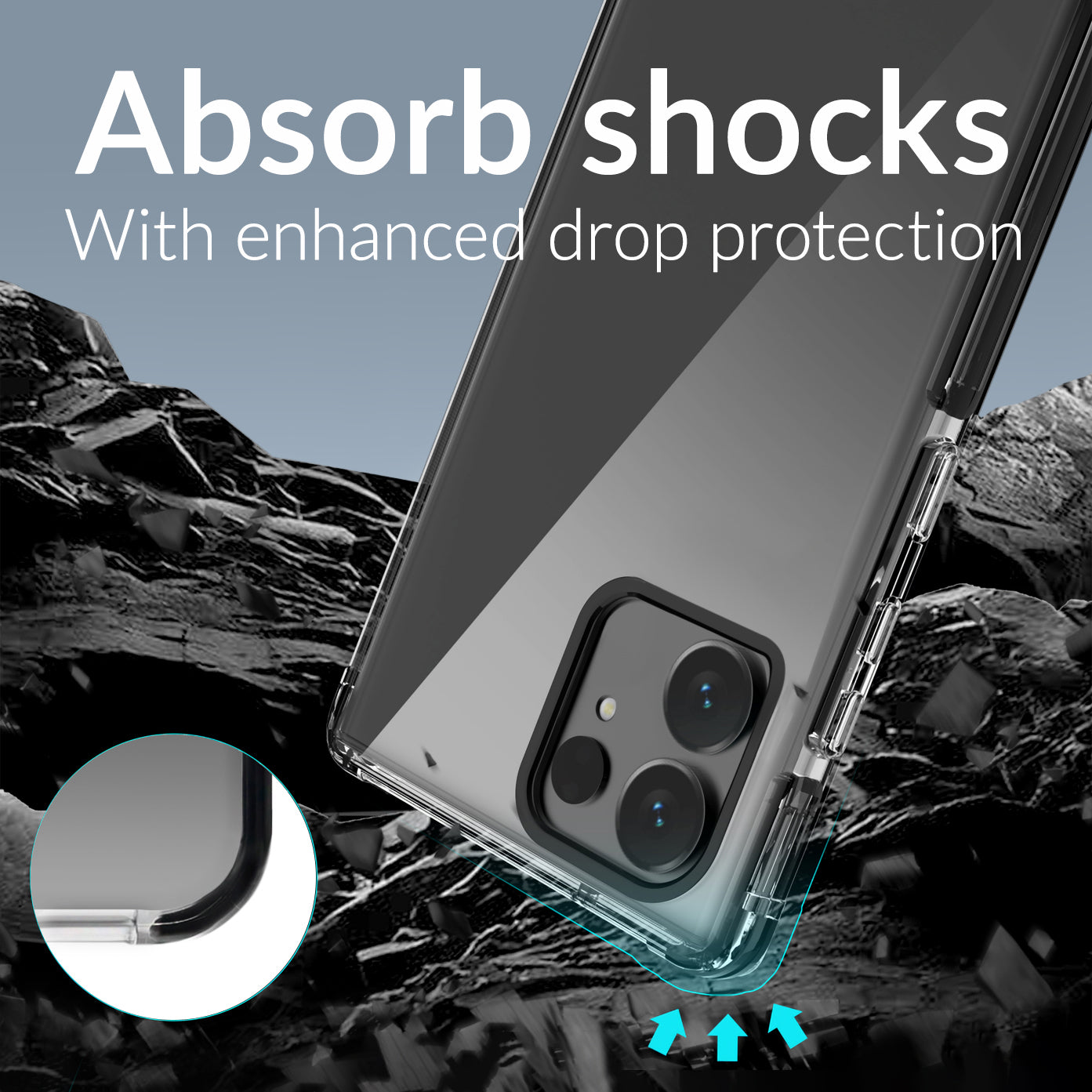 Mobilize Shatterproof Case Apple Iphone 13 Pro Black