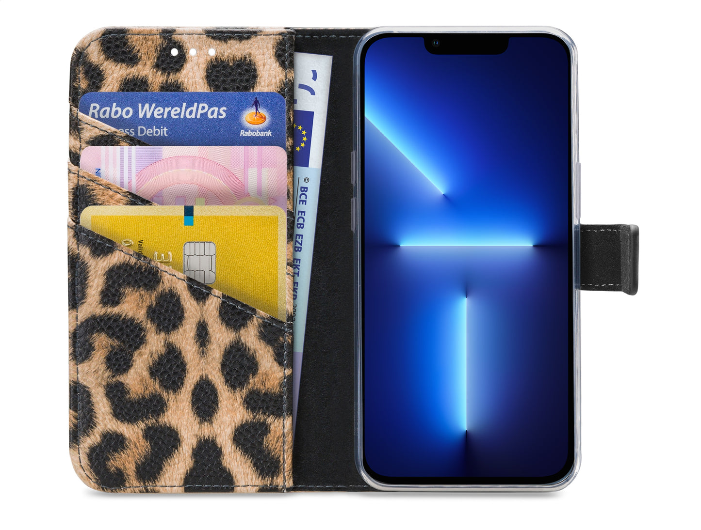 My Style Flex Wallet For Apple Iphone 13 Pro Leopard