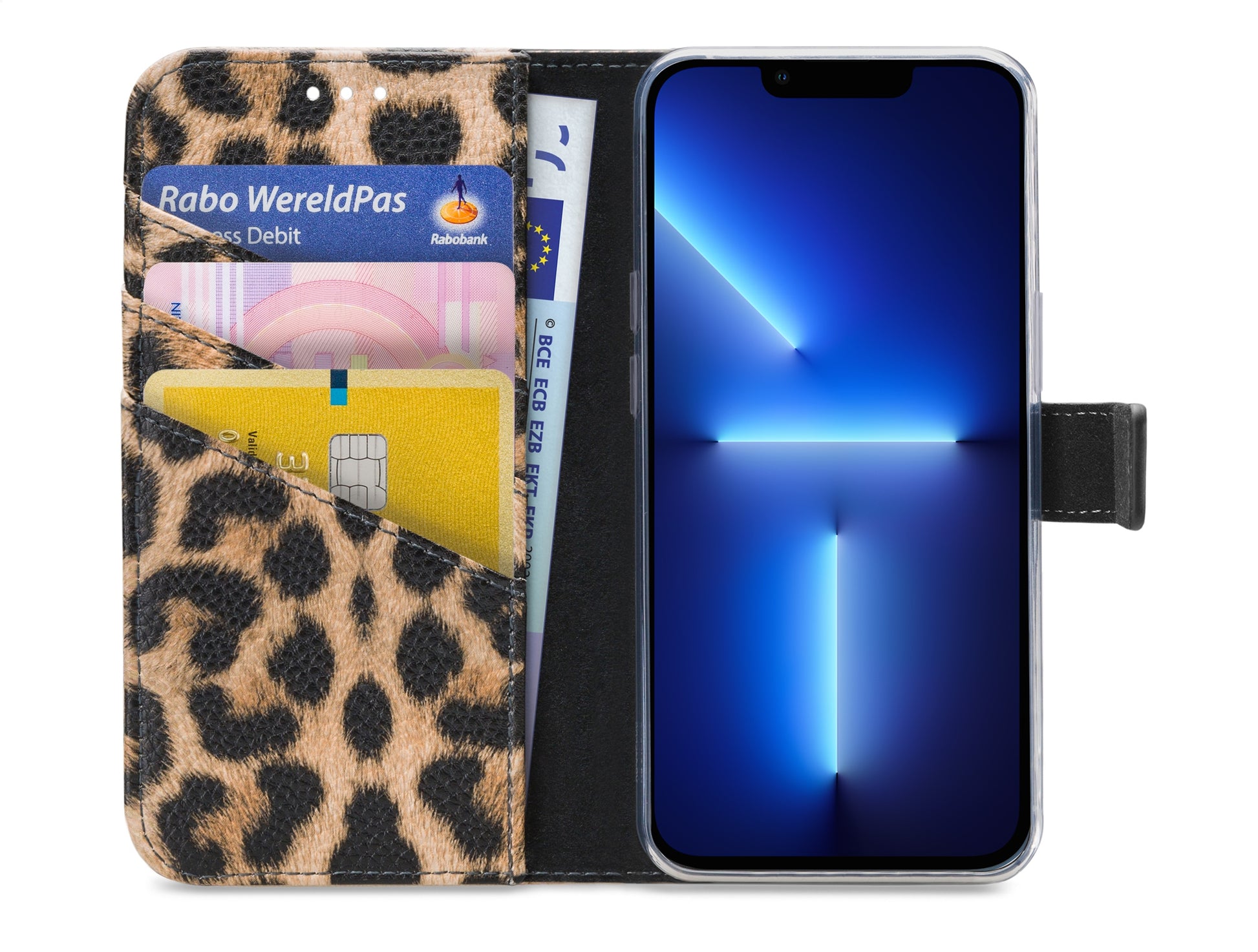 My Style Flex Wallet For Apple Iphone 13 Pro Leopard