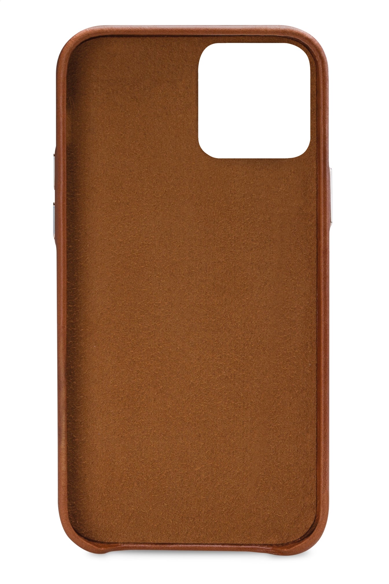 Senza Desire Leather Cover With Card Slot Apple Iphone 13 Pro Max Burned Cognac