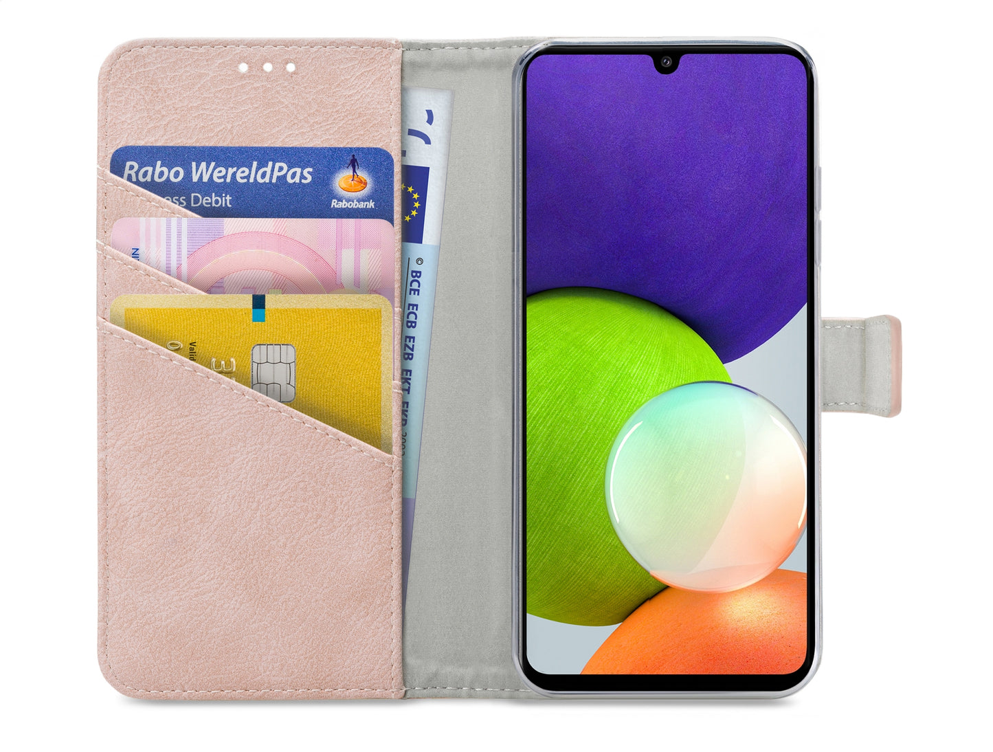 My Style Flex Wallet For Samsung Galaxy A22 4G Pink