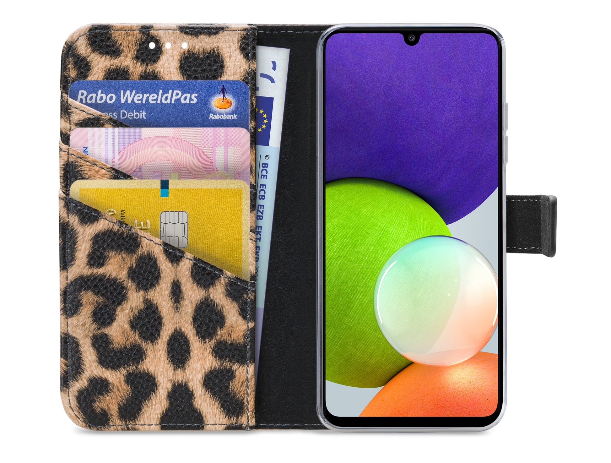 My Style Flex Wallet For Samsung Galaxy A22 4G Leopard