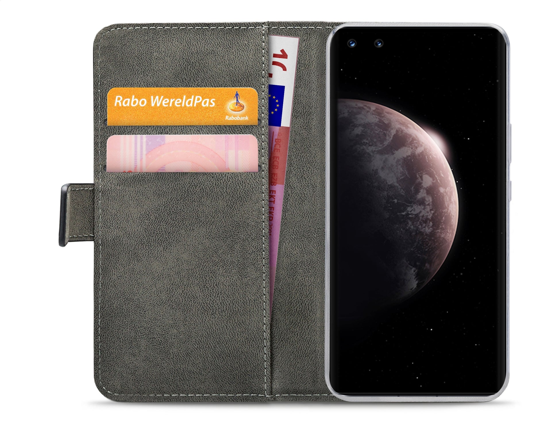 Mobilize Classic Gelly Wallet Book Case Honor Magic 3 Pro 5G Black