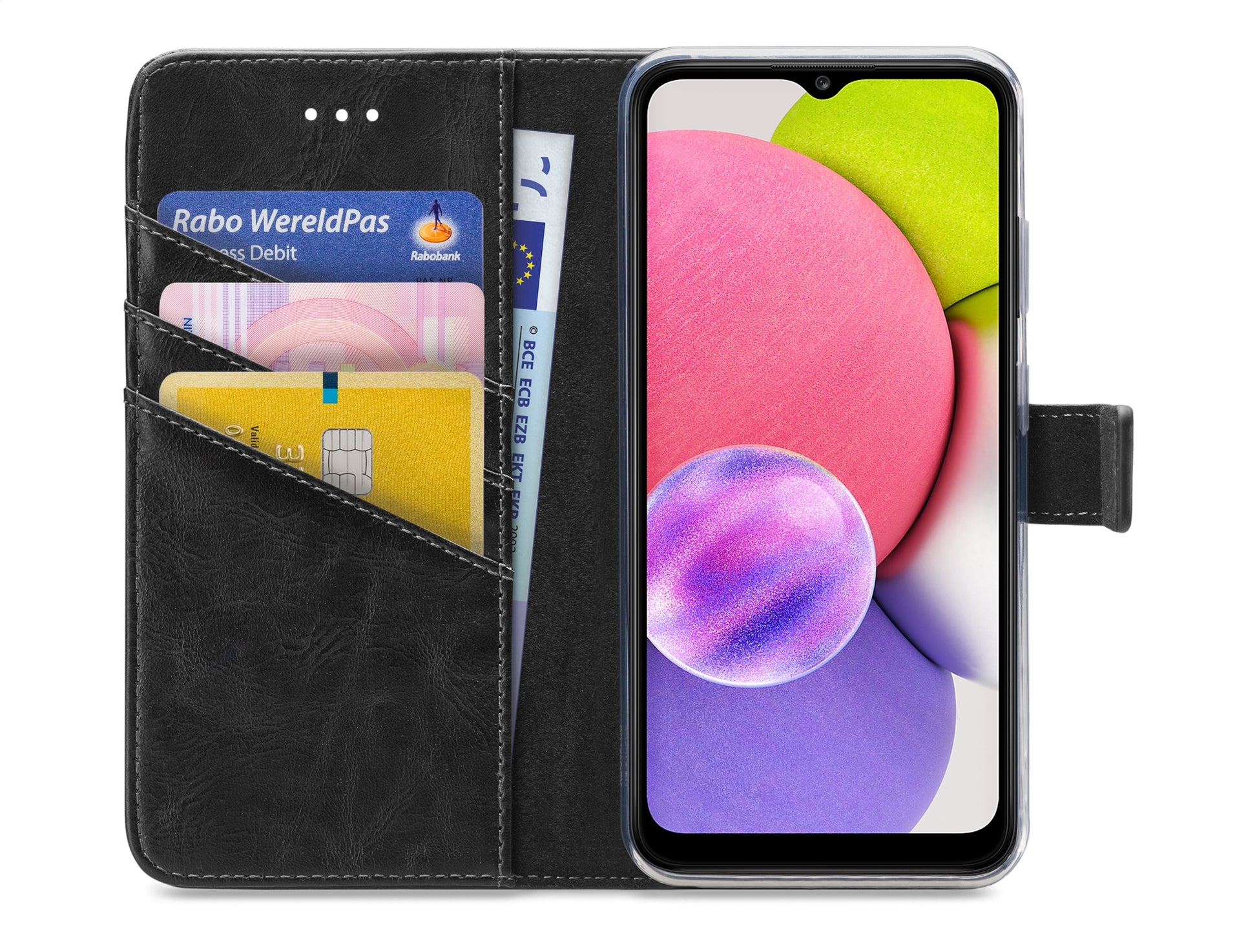 My Style Flex Wallet For Samsung Galaxy A03S Black