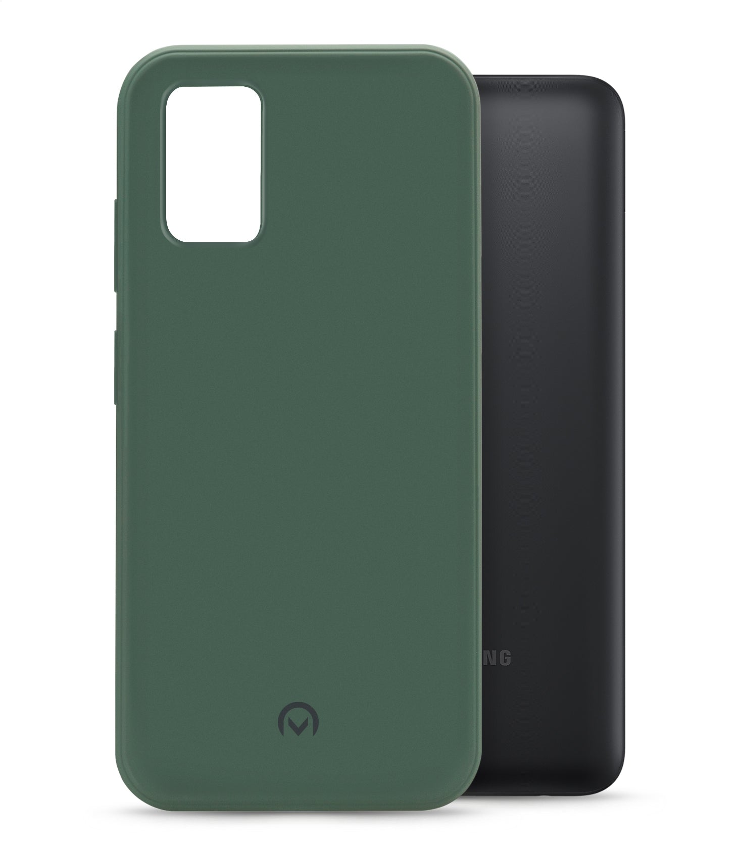 Mobilize Rubber Gelly Case Samsung Galaxy A03S Matt Green