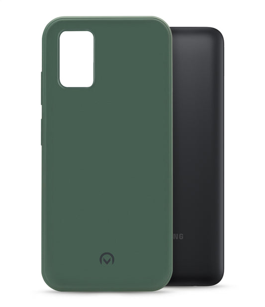 Mobilize Rubber Gelly Case Samsung Galaxy A03S Matt Green