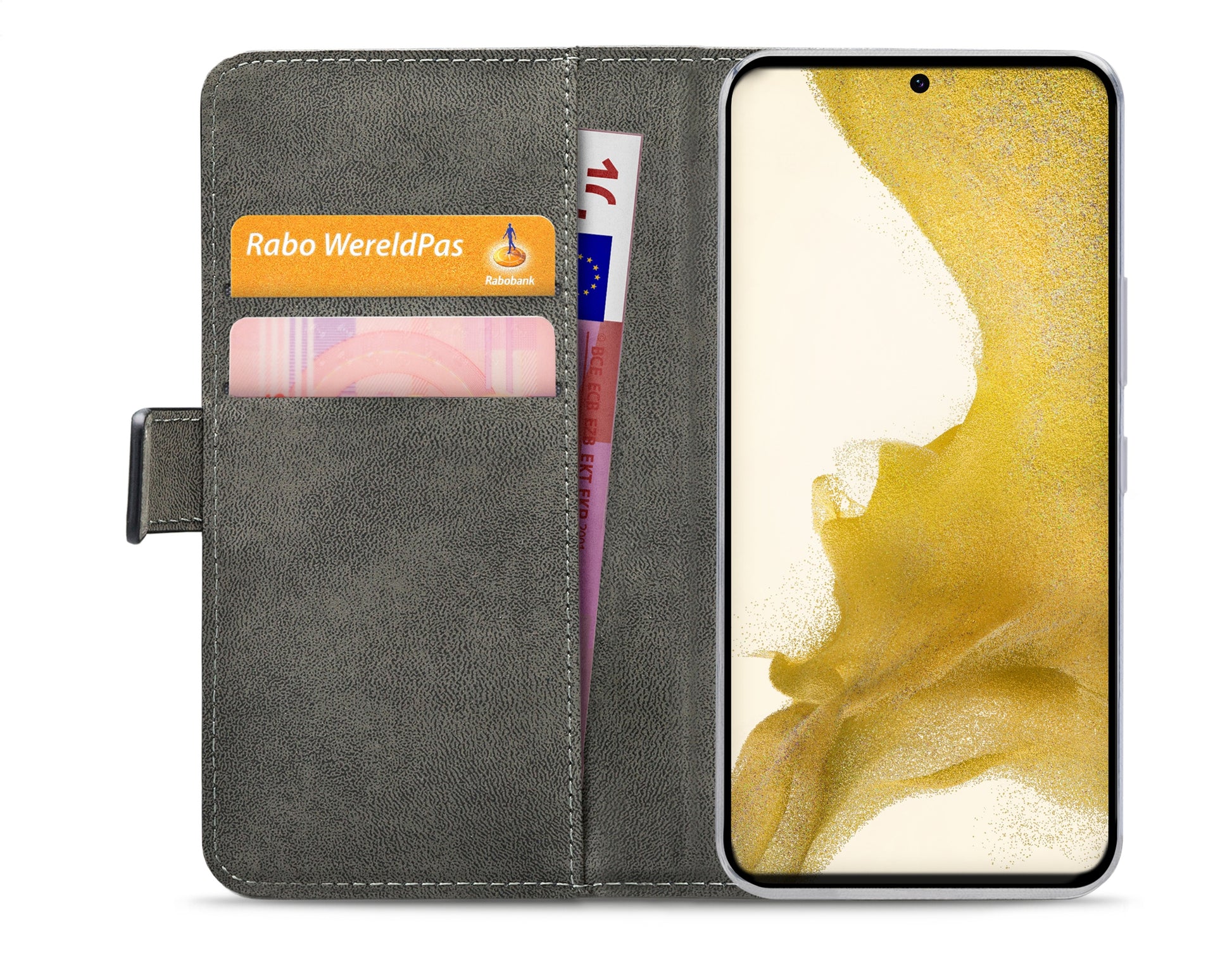 Mobilize Classic Gelly Wallet Book Case Samsung Galaxy S22+ 5G Black