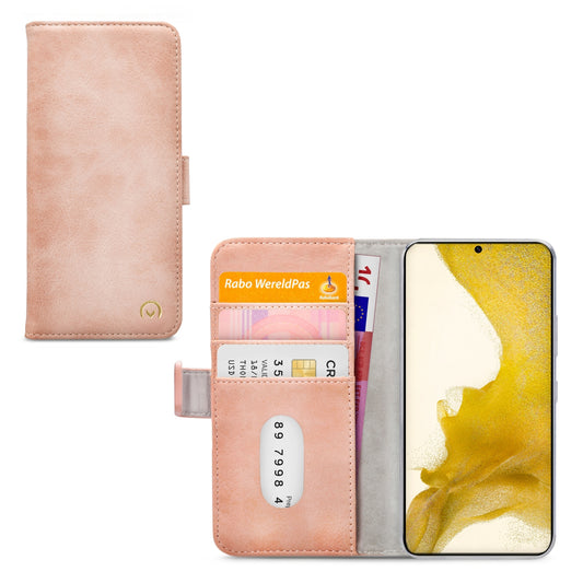 Mobilize Elite Gelly Wallet Book Case Samsung Galaxy S22 5G Soft Pink