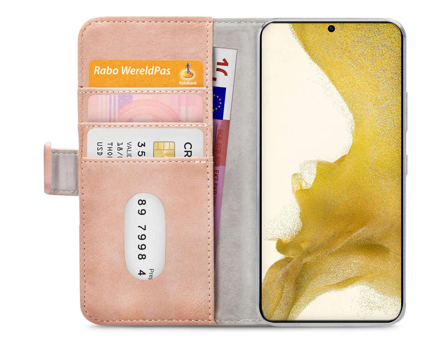 Mobilize Elite Gelly Wallet Book Case Samsung Galaxy S22+ 5G Soft Pink