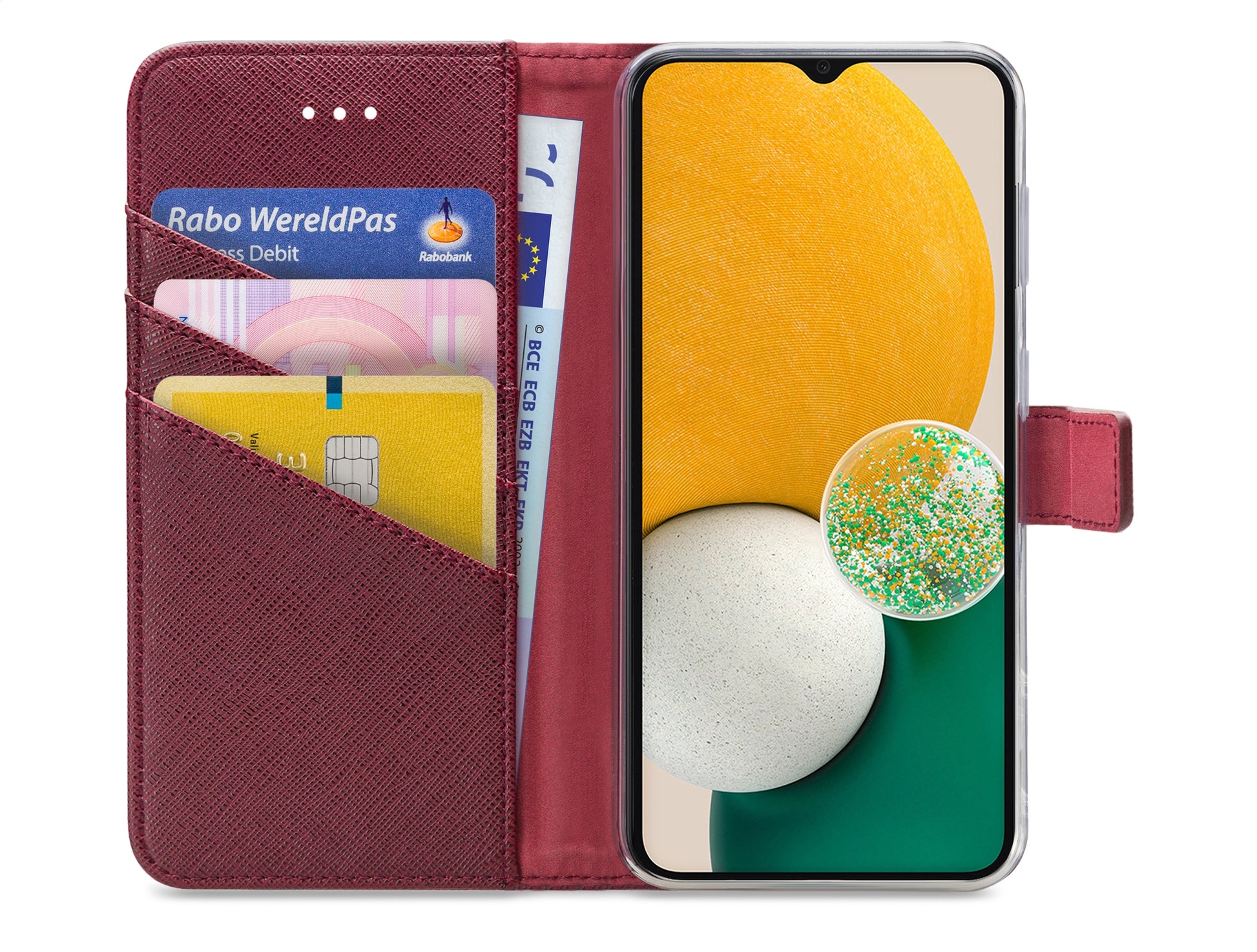 My Style Flex Wallet For Samsung Galaxy A04S/A13 5G Bordeaux