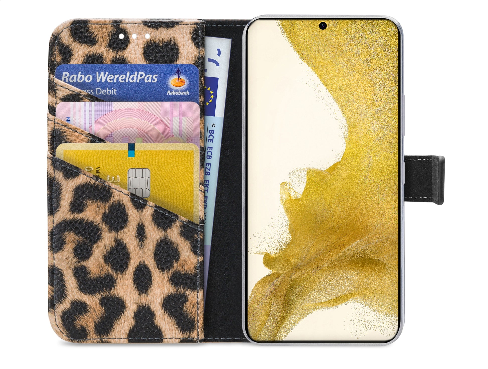 My Style Flex Wallet For Samsung Galaxy S22 5G Leopard