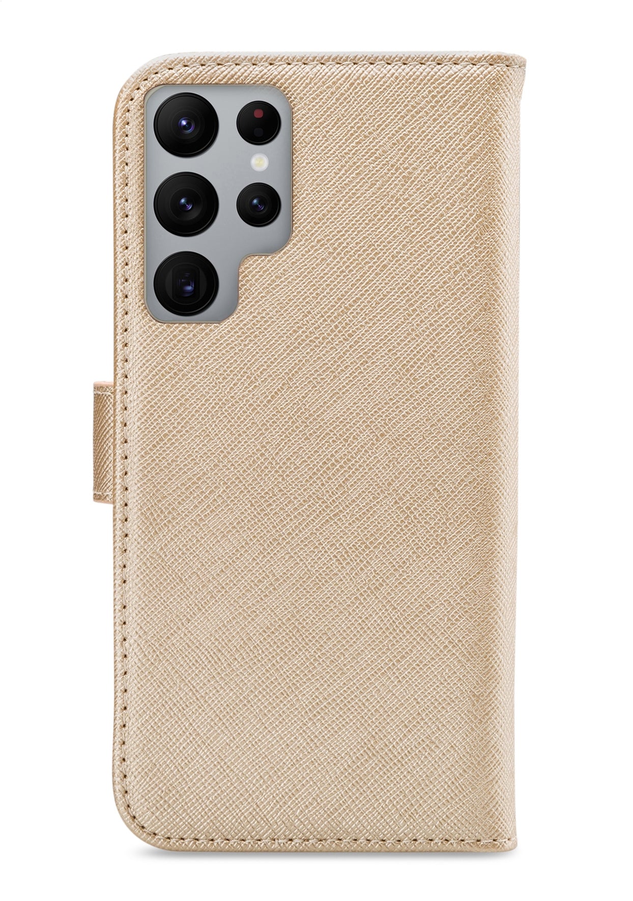 My Style Flex Wallet For Samsung Galaxy S22 Ultra 5G Gold