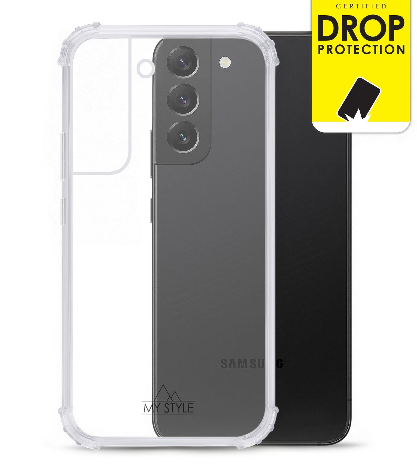 My Style Protective Flex Case For Samsung Galaxy S22+ 5G Clear