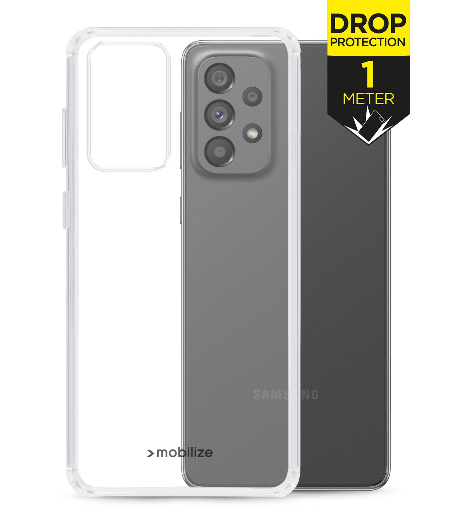Mobilize Naked Protection Case Samsung Galaxy A73 5G Clear