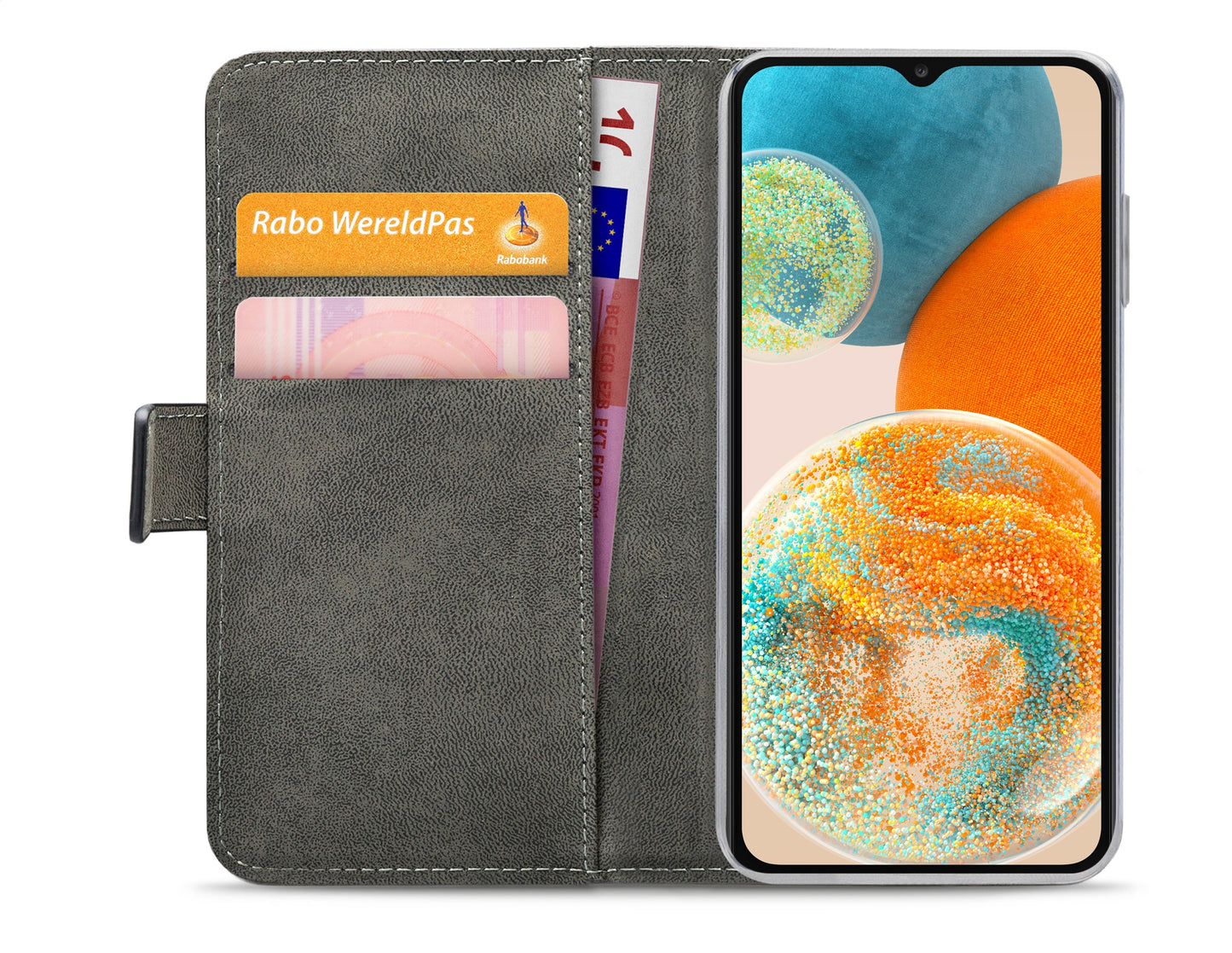 Mobilize Classic Gelly Wallet Book Case Samsung Galaxy A23 5G Black