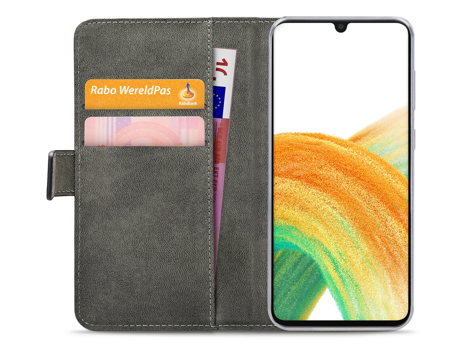 Mobilize Classic Gelly Wallet Book Case Samsung Galaxy A33 5G Black