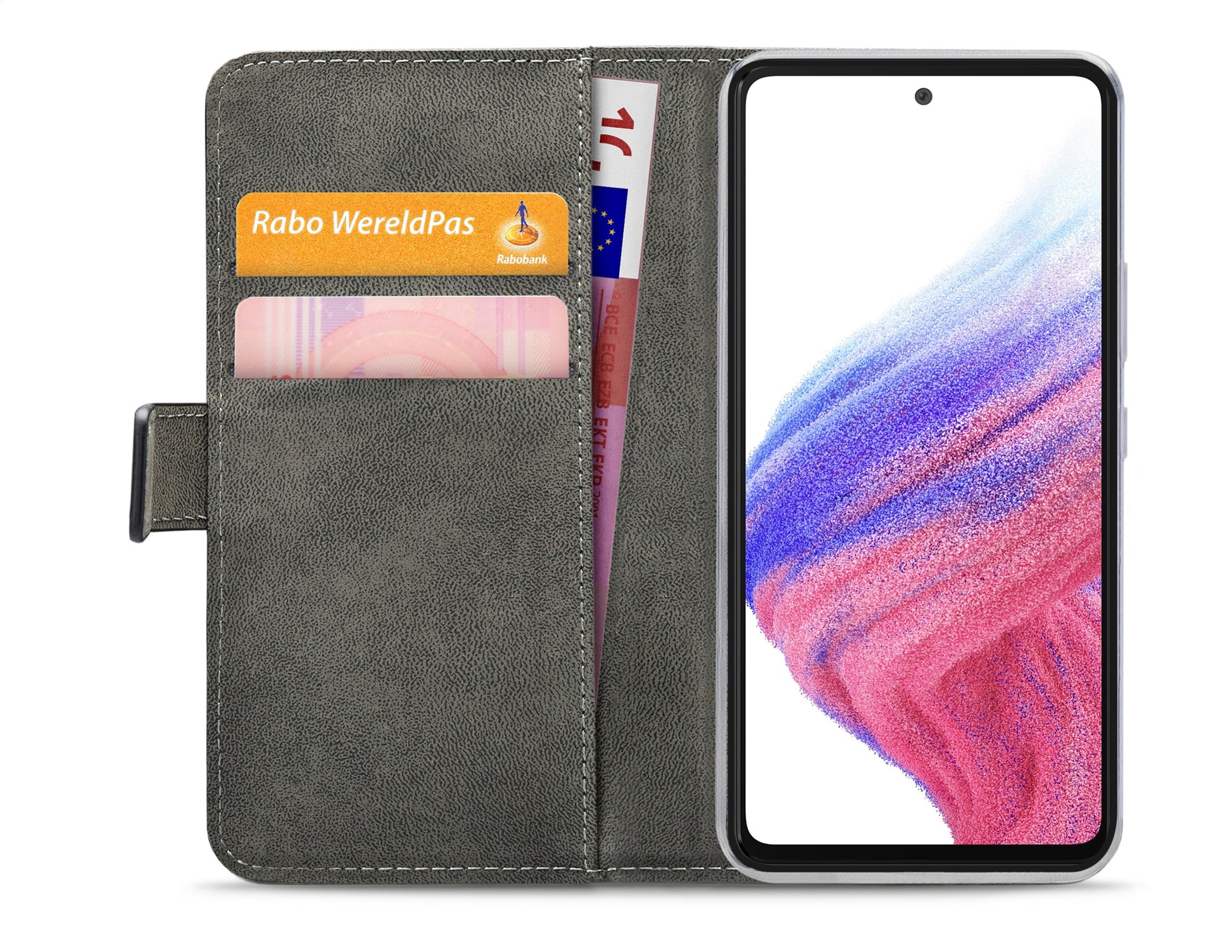 Mobilize Classic Gelly Wallet Book Case Samsung Galaxy A53 5G Black
