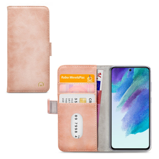 Mobilize Elite Gelly Wallet Book Case Samsung Galaxy S21 Fe 5G Soft Pink