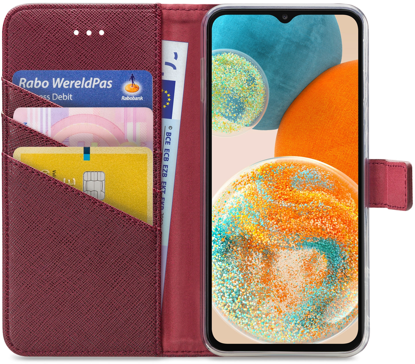 My Style Flex Wallet For Samsung Galaxy A23 5G Bordeaux