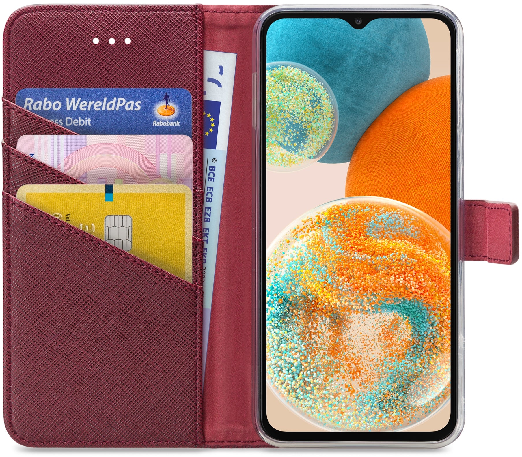 My Style Flex Wallet For Samsung Galaxy A23 5G Bordeaux