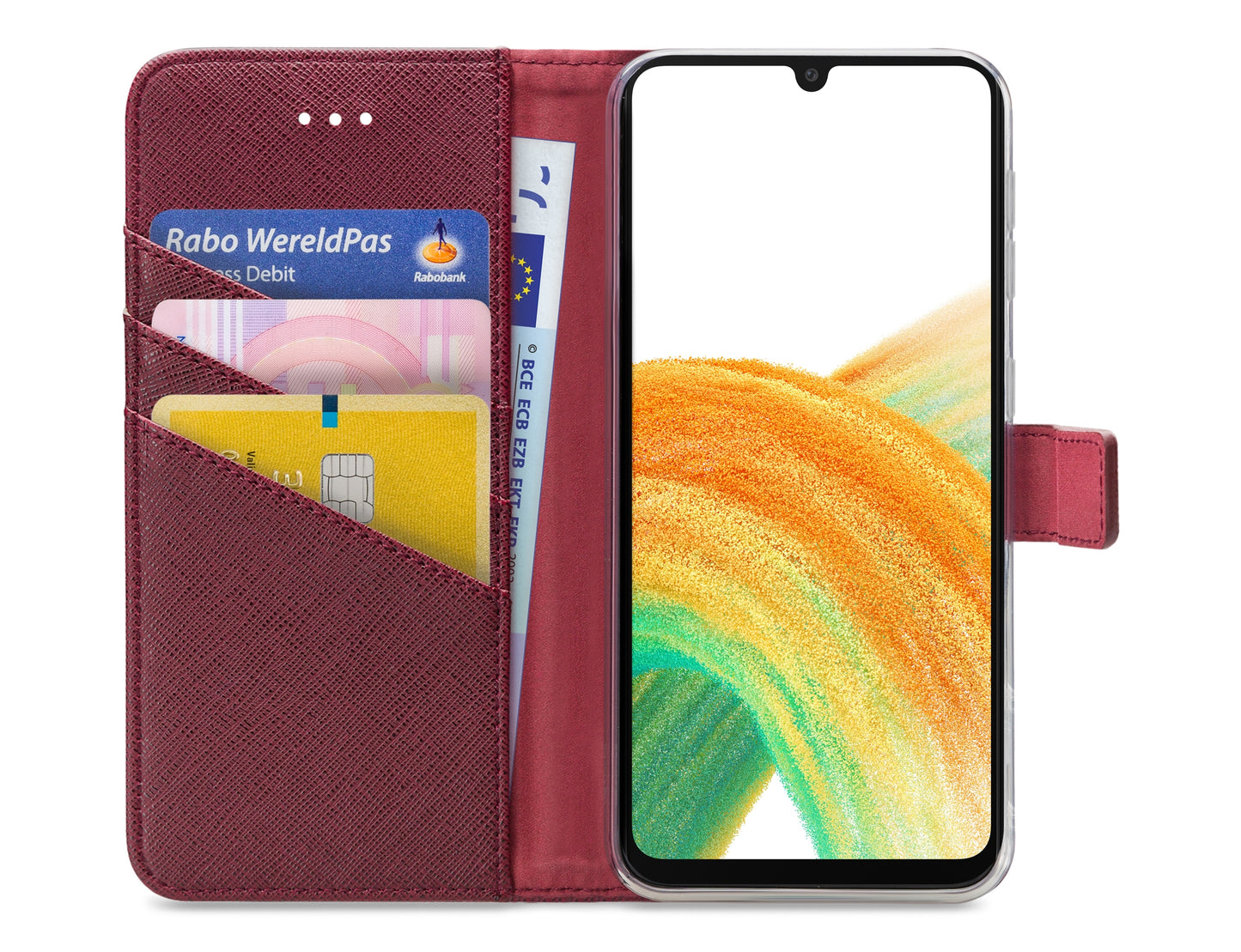My Style Flex Wallet For Samsung Galaxy A33 5G Bordeaux