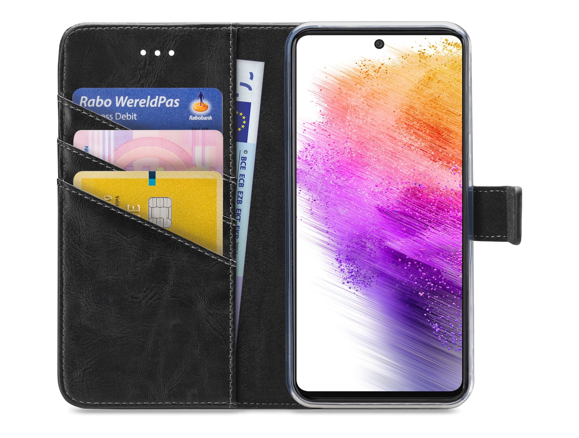 My Style Flex Wallet For Samsung Galaxy A73 5G Black