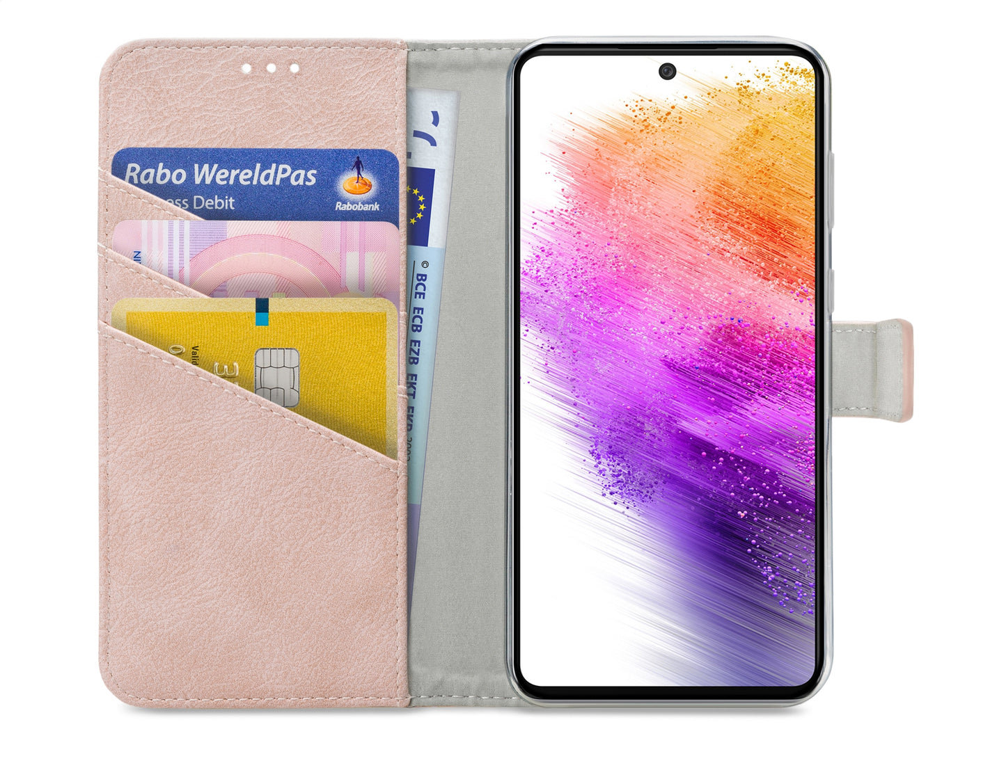 My Style Flex Wallet For Samsung Galaxy A73 5G Pink